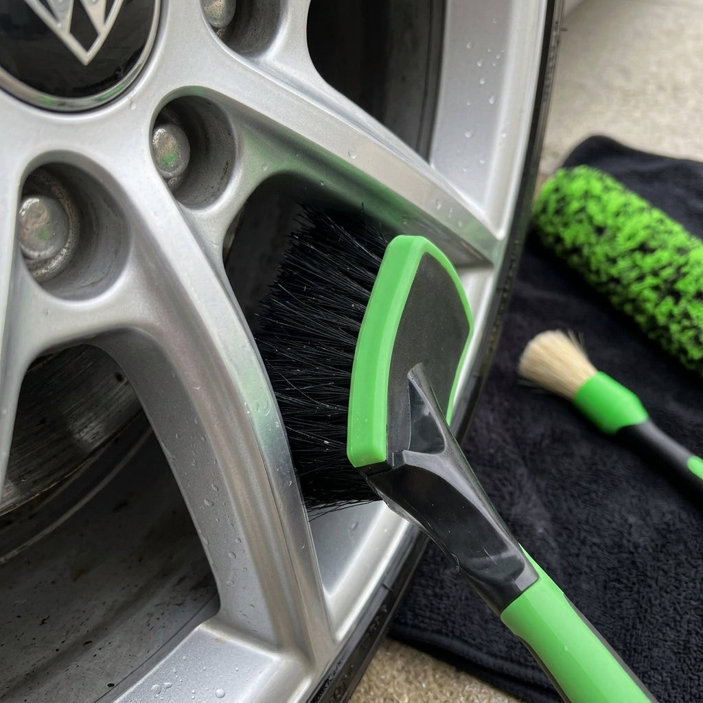 Detachable Car Wheel & Interior Brush