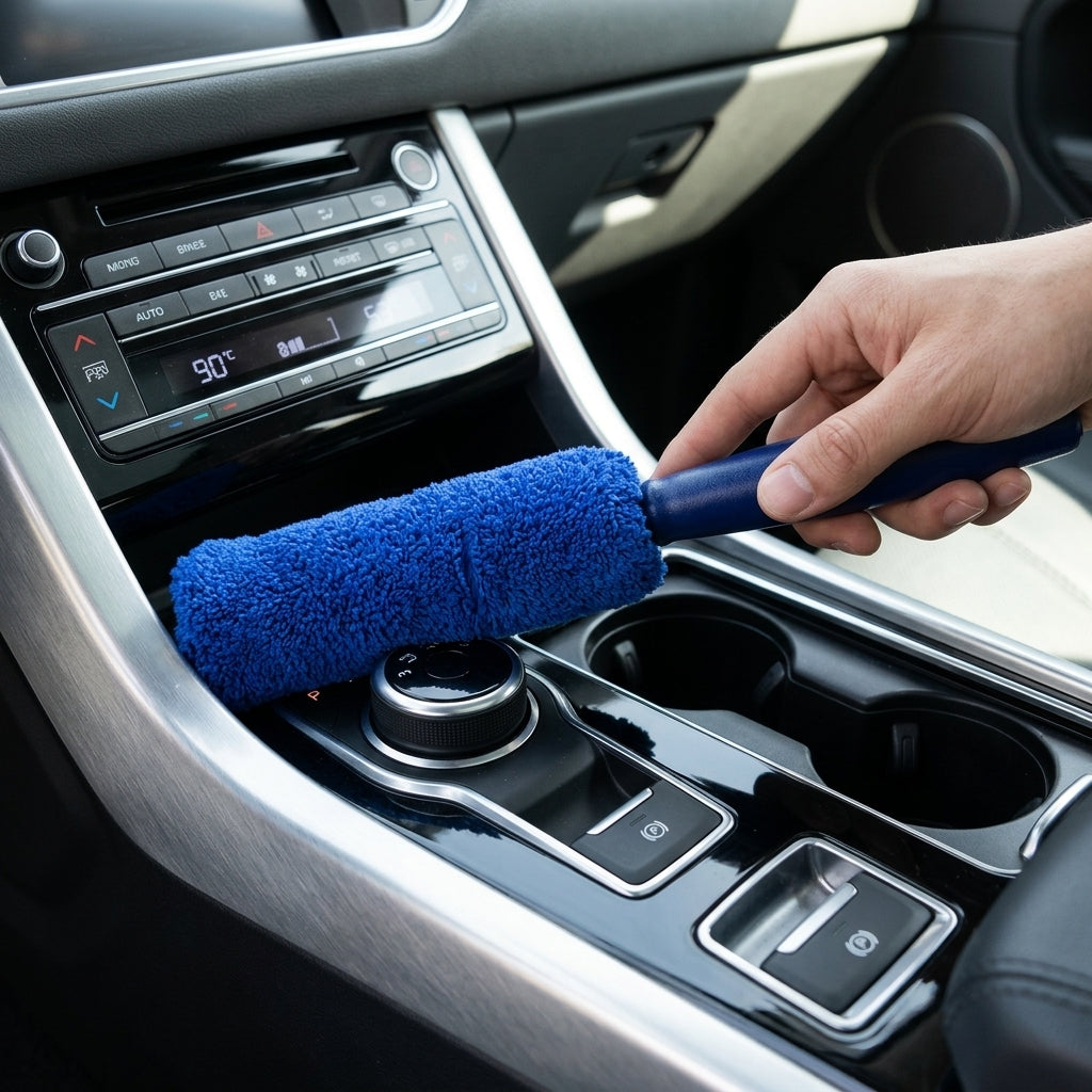Microfiber Car Cleaning Kit – 6-Piece Set
