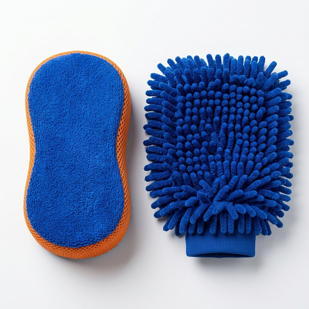 Microfiber Car Cleaning Kit – 6-Piece Set
