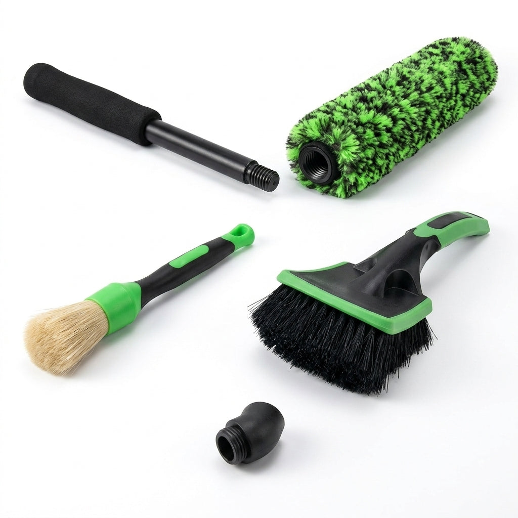 Detachable Car Wheel & Interior Brush